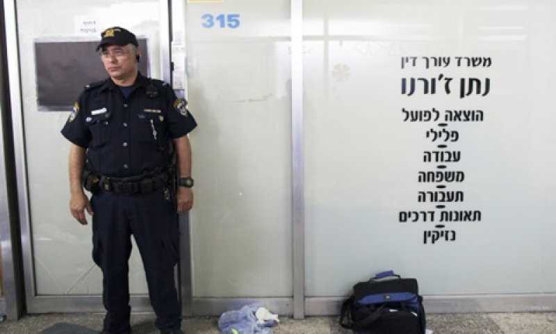 זירת הרצח בבית כלל [צילום: פלאש 90]