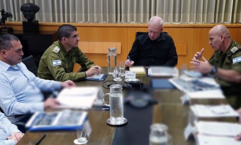 [צילום: תקשורת שר הביטחון]