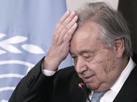 גוטרש. מגנה פגיעה באזרחים [צילום: עמר נביל/AP]