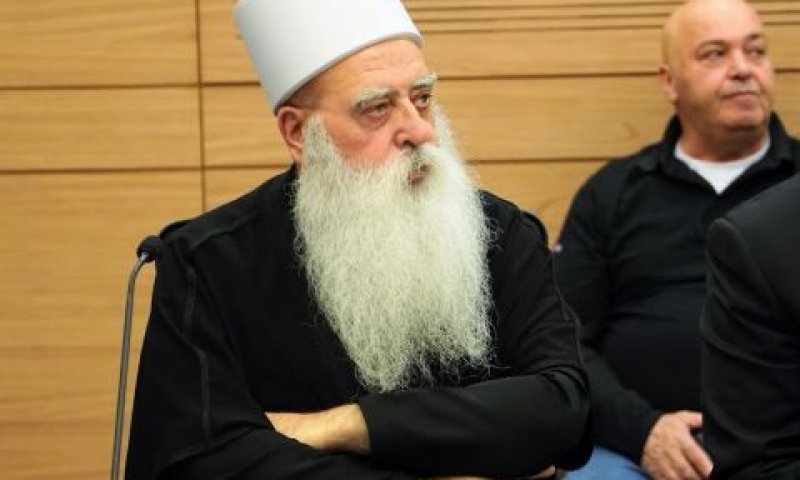 השייח טריף. היינו מעדיפים היתרי בנייה [צילום: דני שם-טוב/דוברות הכנסת]