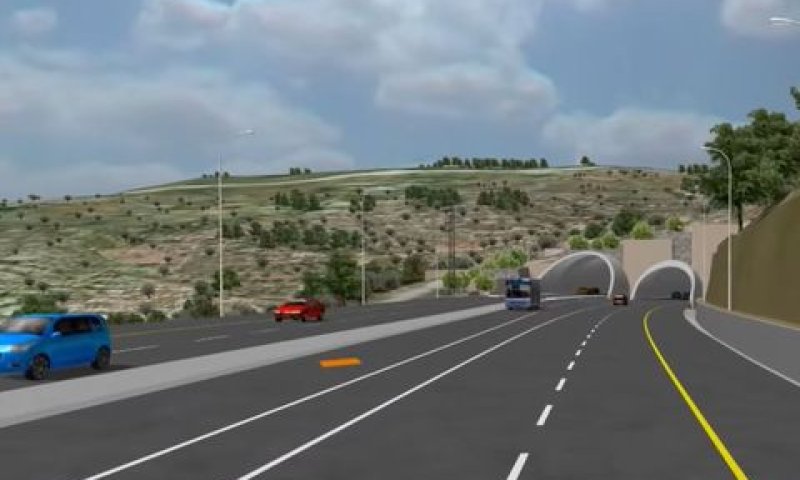 הדמיית כביש 60 [חברת מוריה]