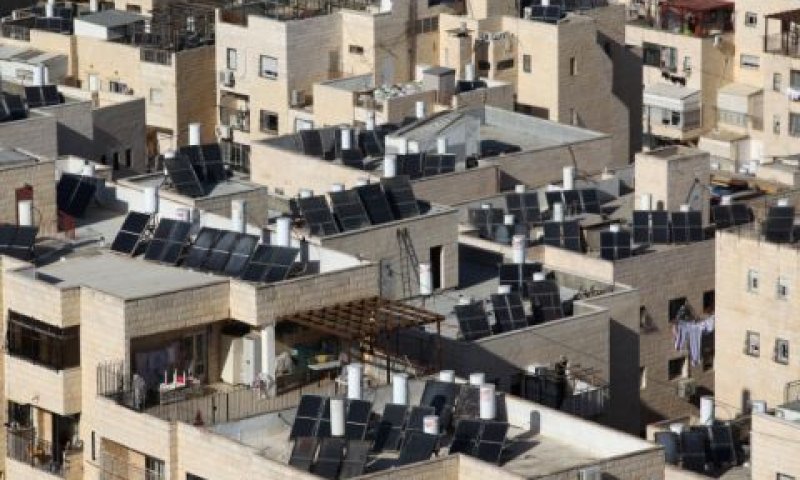 הבניינים ברחוב סורוצקין [צילום: קובי גדעון, פלאש 90]