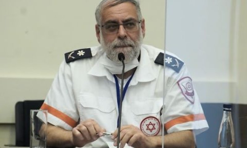 נציג של מד"א בדיון [צילום: דני שם-טוב/דוברות הכנסת]