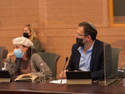משה טור-פז, תהלה פרידמן [צילום: דני שם-טוב/דוברות הכנסת]