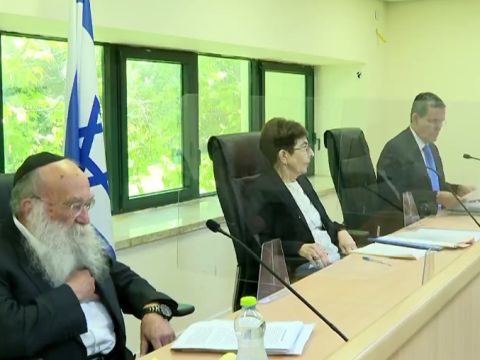 ינאי, ברלינר וקרליץ בדיון היום [צילום: לע"מ]
