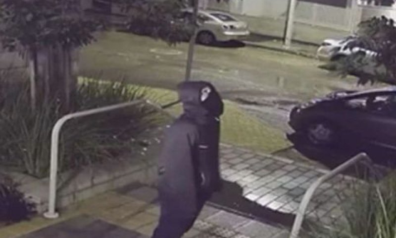 האנס בזירה [צילום: מצלמת אבטחה]