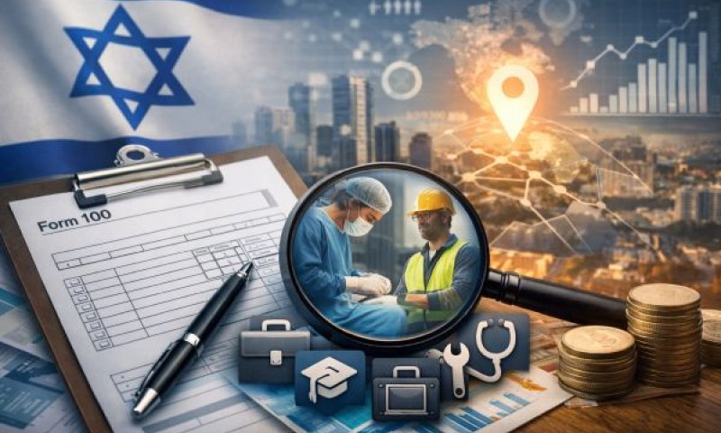 דיווח חובה למעסיקים על מקצוע ומקום העבודה