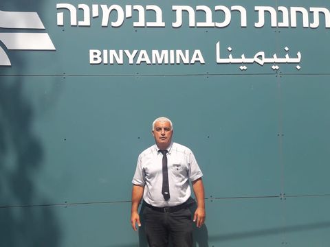 מנהל תחנת בנימינה, אילן סאייג. הגיב ראשון לאירוע