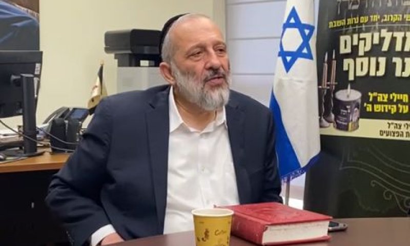דרעי. "התאפקתי שבועיים וחצי"