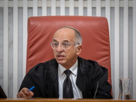סולברג. שאלת ההשתק השיפוטי [צילום: יונתן זינדל, פלאש 90]