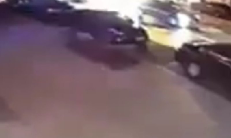 רגע הפיצוץ בניו יורק הלילה [צילום: מן הטלוויזיה]