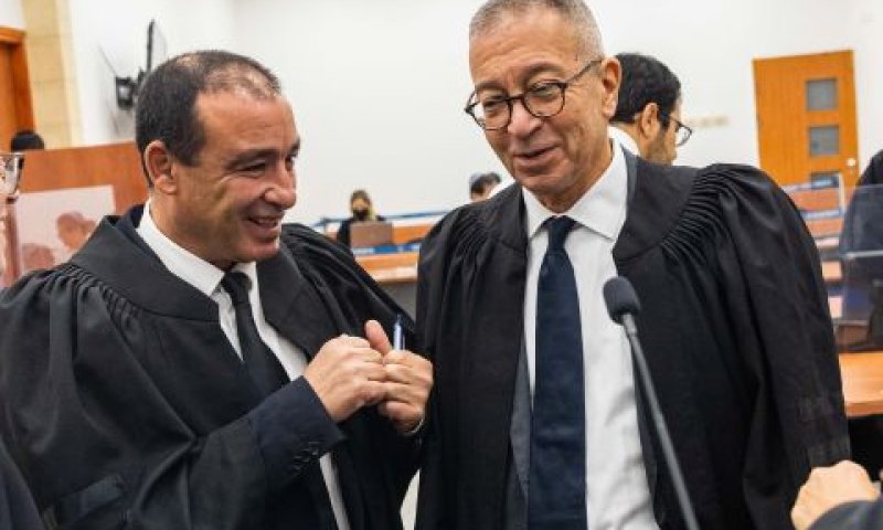 בן-צור וחן. "העדות אינה נוחה לתביעה" [צילום: אוליביה פיטוסי, פלאש 90]