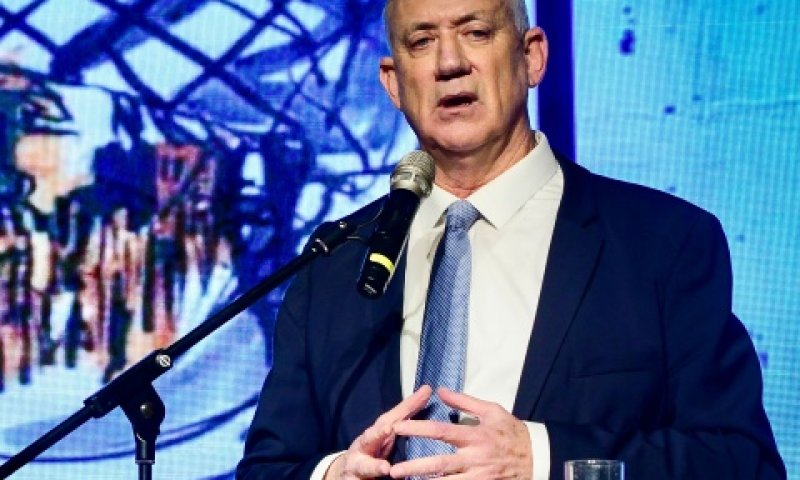 בני גנץ [צילום: אבשלום ששוני, פלאש 90]