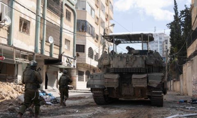 כוחותינו ברצועת עזה [צילום: דובר צה''ל]