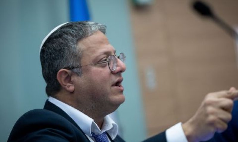 בן-גביר. "עמדות היועמ"שית מנוגדות לעמדותיי" [צילום: יונתן זינדל, פלאש 90]