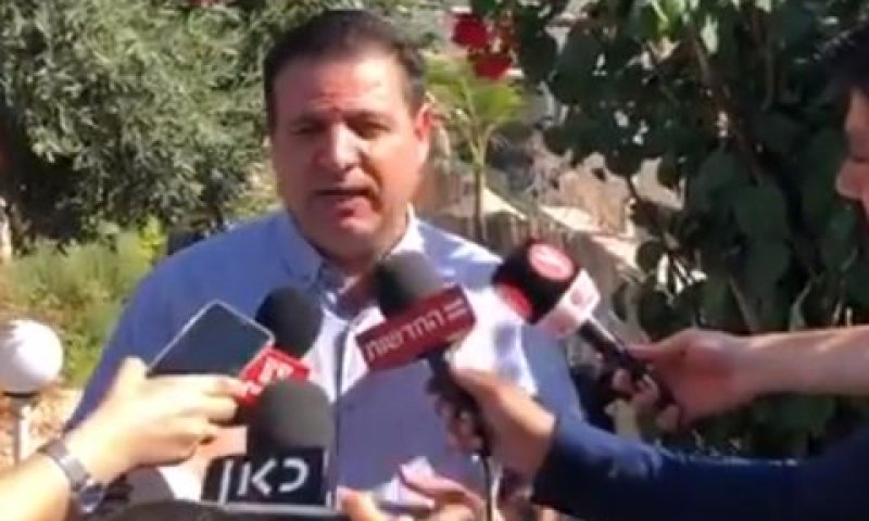 עודה. רוצה להיות יו"ר האופוזיציה [צילום: מסך]
