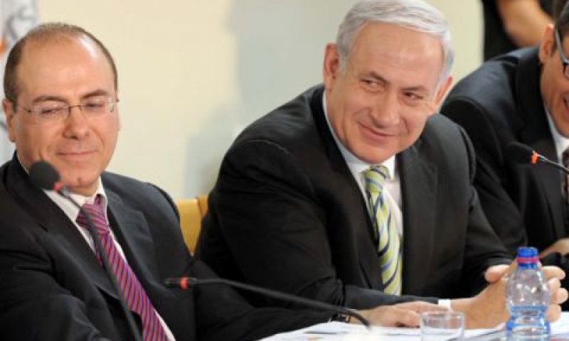 נתניהו, שלום. ישיבת הממשלה בצפת [צילום: אבי אוחיון/לע"מ]