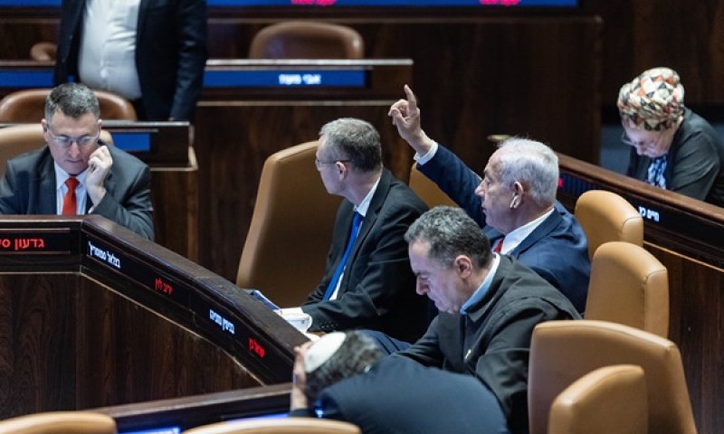 לוין. "אנחנו עצרנו אחרי 7 באוקטובר, בג"ץ לא" [צילום: חיים גולדברג, פלאש 90]