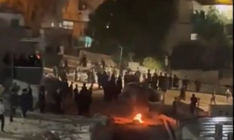 הפרות הסדר בבית שמש [צילום: שימוש לפי סעיף 27א לחוק זכויות יוצרים]