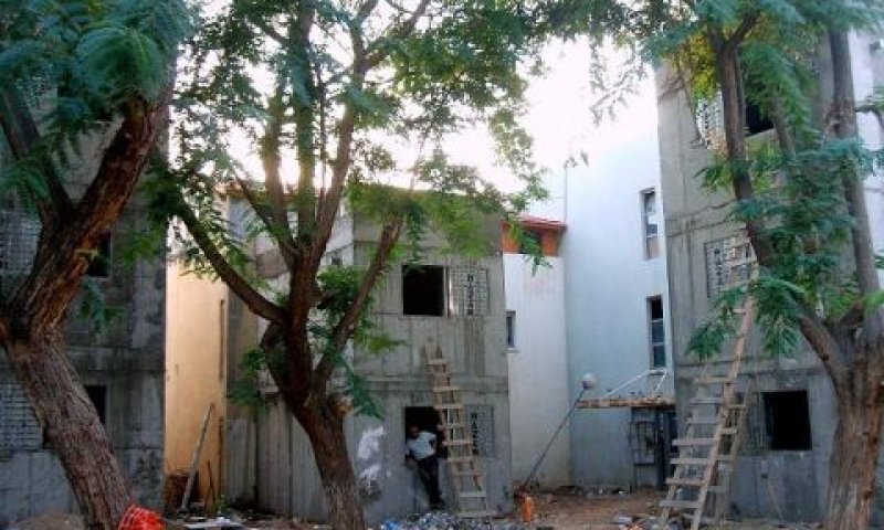 ממ"דים בשדרות. הקבלנים טענו שיפסידו [צילום: נועם בדין]