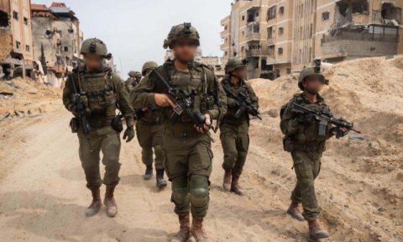 כוחותינו ברצועה [צילום: דובר צה''ל]