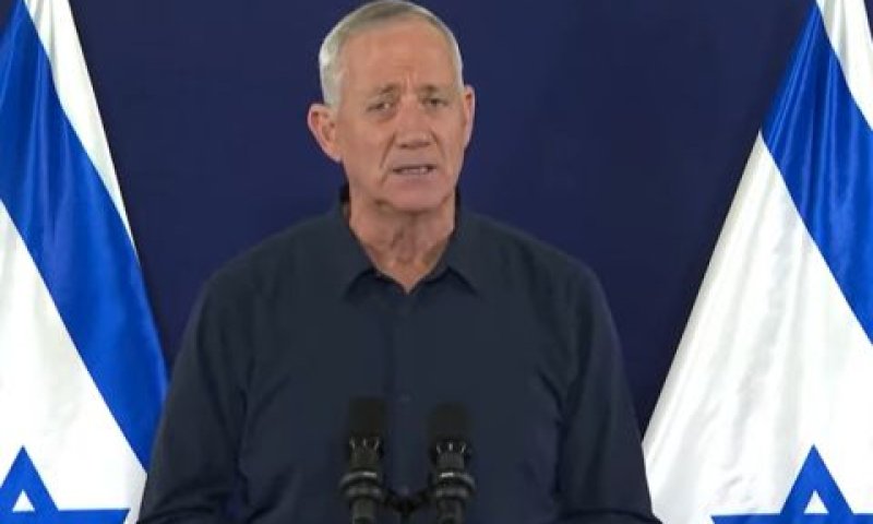 גנץ. לא יהיו ערי מקלט [צילום: לע"מ]