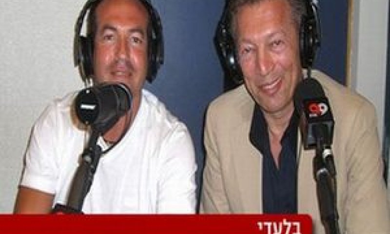 ארקדי גאידמק ואייל ברקוביץ' בראיון מיוחד ברדיו 99 [צילום: ONE]