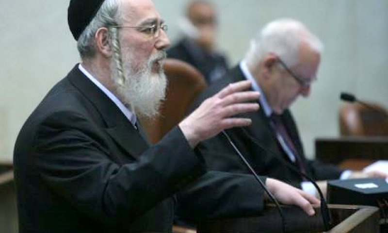 "יש פה שלטון קבוע - שזה אנשי התקשורת". ישראל אייכלר [צילום: פלאש 90]