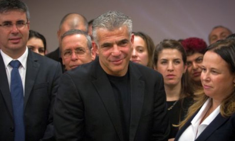 לפיד. עוזב [צילום: פלאש 90]
