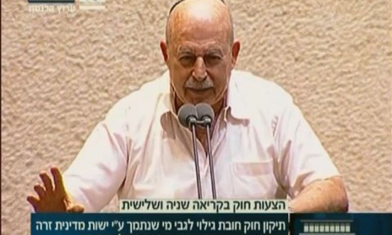 סלומינסקי. ימשיך להיאבק [צילום: מן הטלוויזיה]
