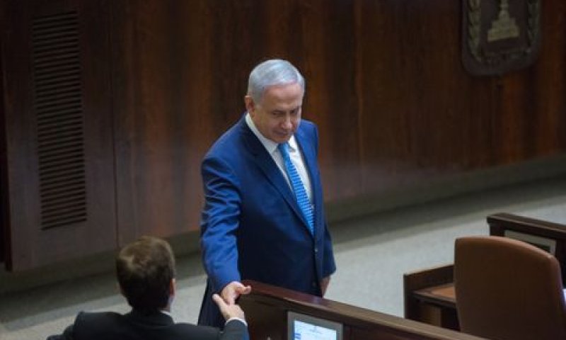 נתניהו והרצוג. המגעים נמשכים [צילום: יונתן זינדל/פלאש 90]