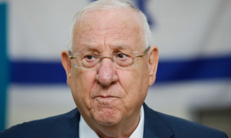 ריבלין. קירות הבית רועדים [צילום: אוליביה פיטוסי, פלאש 90]