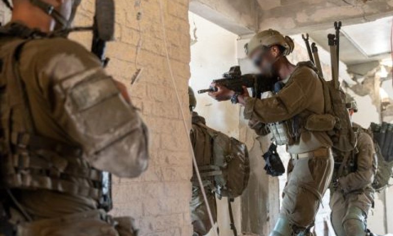 כוחותינו בעומק השטח [צילום: דובר צה''ל]