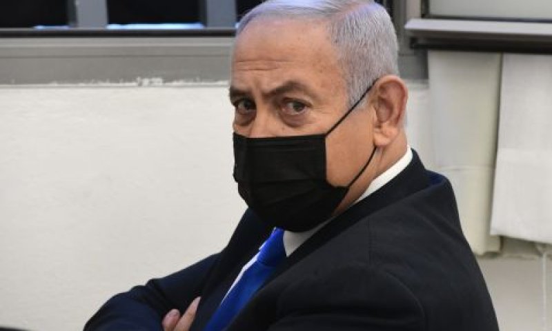 נתניהו היום בבית המשפט [צילום: ראובן קסטרו, פלאש 90]