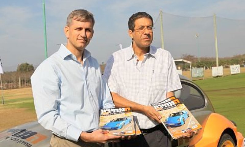 אילן ישועה מנכ"ל וואלה! ויבין גיל-מור מנכ"ל יד2 [צילום: איציק בירן]