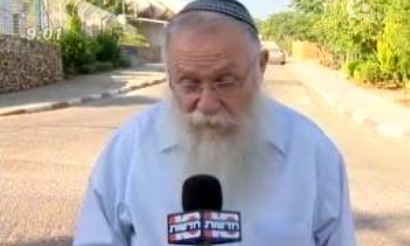 הרב חיים דרוקמן [צילום: ערוץ 10]
