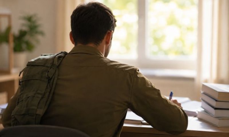 הכנסת מגינה על סטודנטים שנקראו למילואים [עיבוד AI]