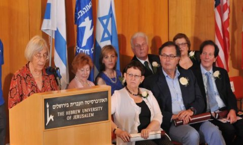 השופטת (בדימ) דורנר מקבלת תואר עמיתת כבוד [צילום: ברונר שרביט]