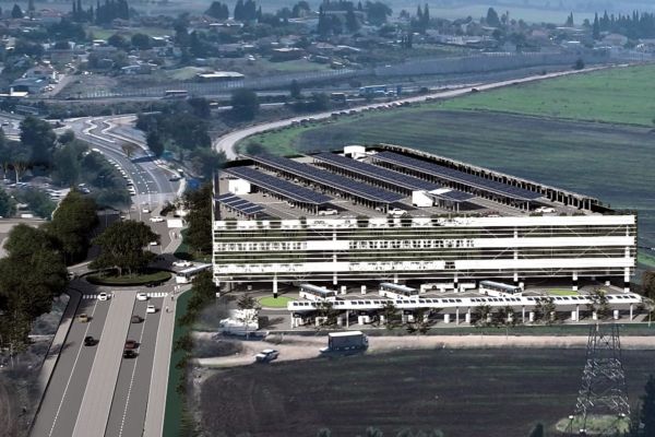 מסוף חנה וסע אליקים [הדמיה: נתיבי איילון]