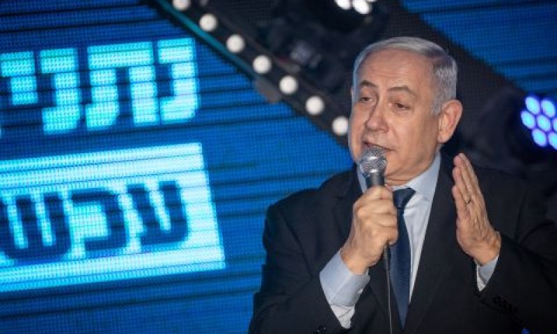 נתניהו. לא התייחס לסער [צילום: יונתן זינדל, פלאש 90]