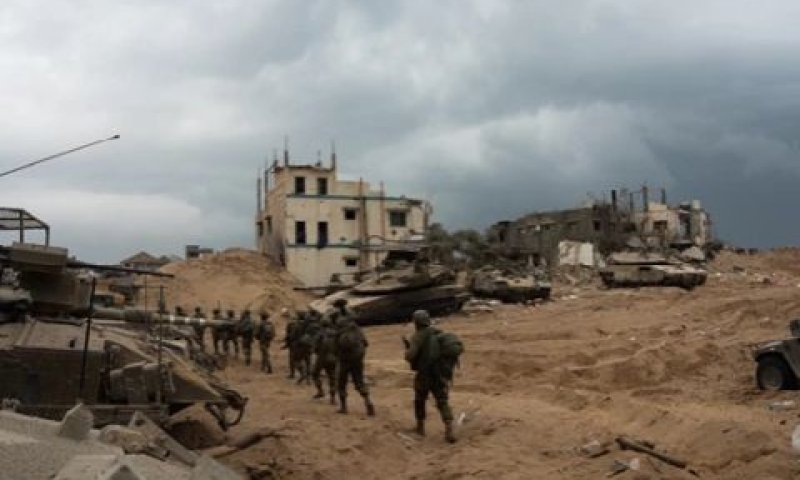קרבות עזים ברצועת עזה [צילום: דובר צה"ל]