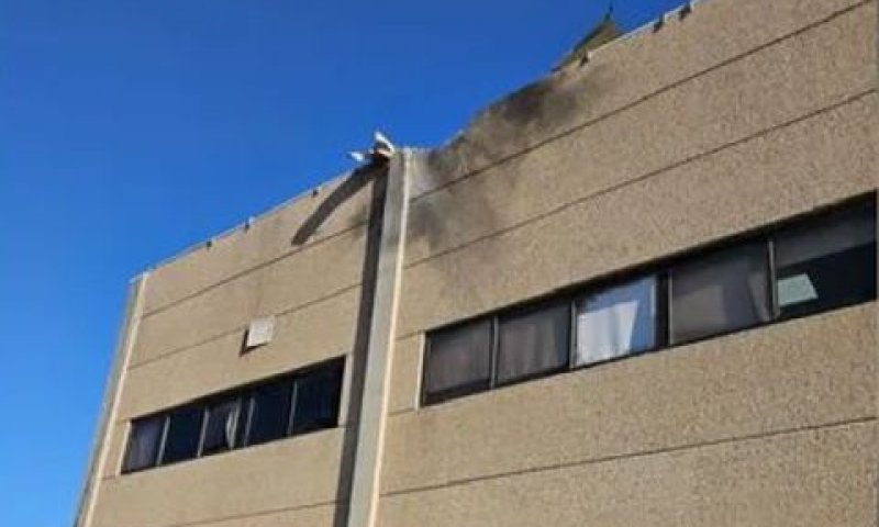הפגיעה באזור התעשייה בר לב [צילום: לפי סעיף 27א' לחוק זכויות יוצרים]