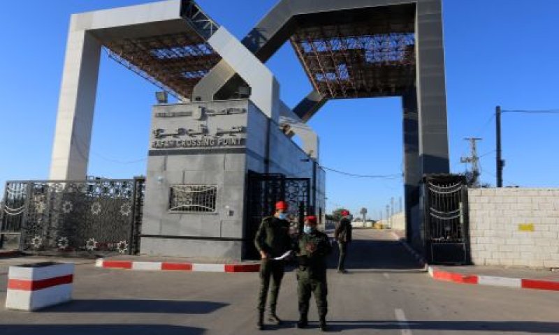 מעבר רפיח. ייפתח לסיוע הומניטרי [צילום: עבד רחים חטיב/פלאש 90]