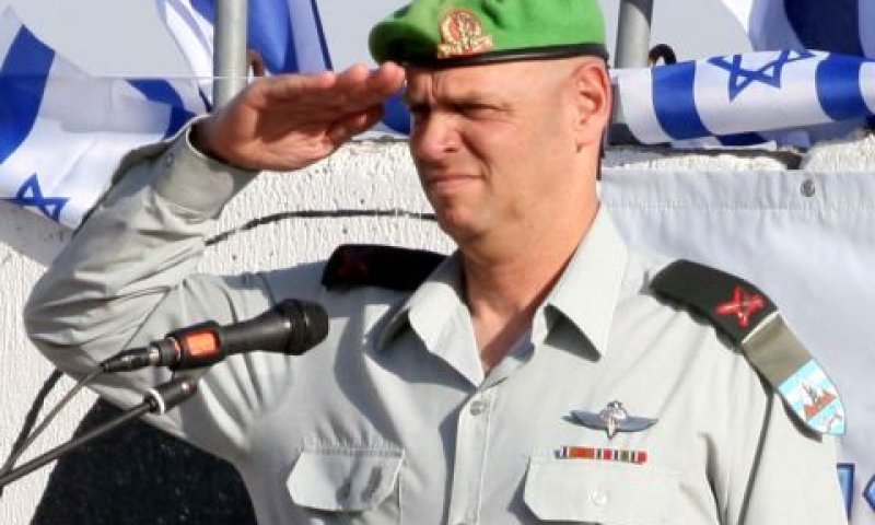 תא"ל תיבון. המפקד היוצא [צילום: פלאש 90]