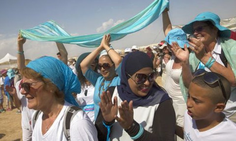 האירוע היום ביריחו [צילום: סבסטיאן שיינר/AP]