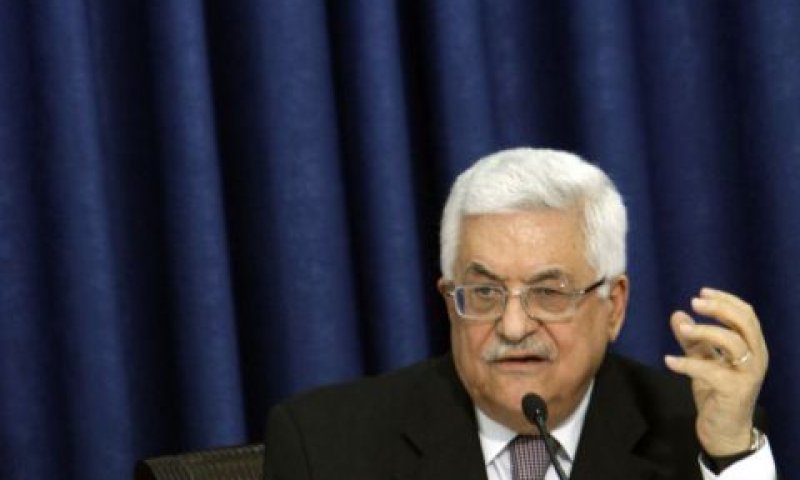אבן מאזן. ''רק משא ומתן'' [צילום: פלאש 90]
