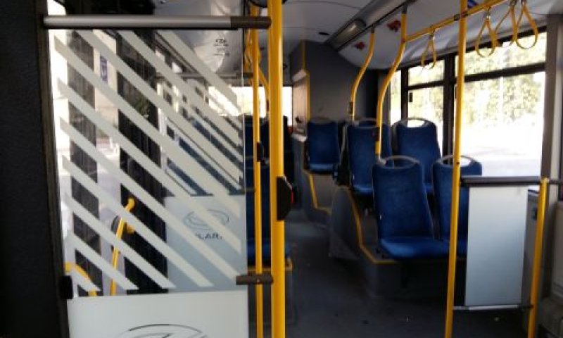 אוטובוס עירוני בנהריה. סבל לנוסעים