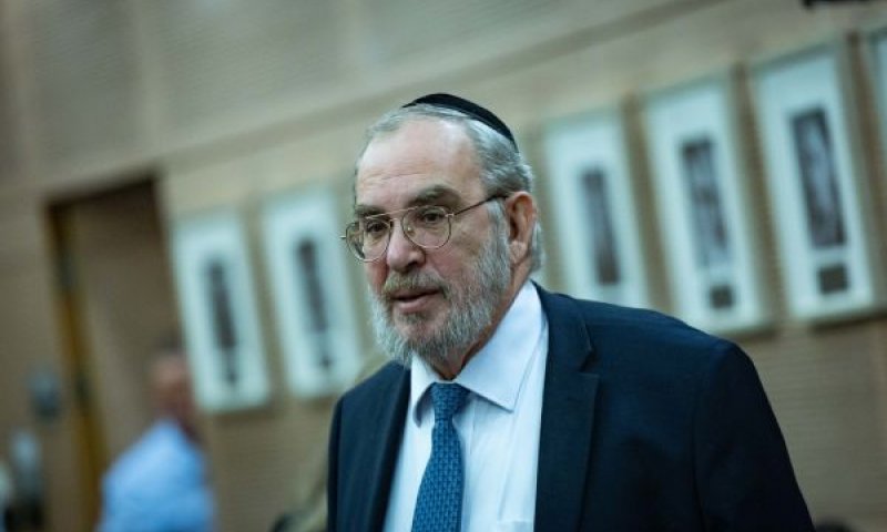 אשר. יעמוד גם בראש יהדות התורה [צילום: יונתן זינדל/פלאש 90]