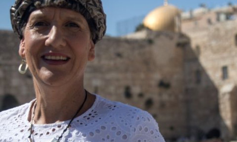 ח"כ שולי מועלם רפאלי ברחבת הכותל המערבי [צילום: הדס פרוש/פלאש 90]