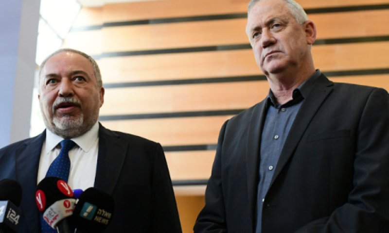גנץ וליברמן. הקולות הדרושים [צילום: תומר נויברג/פלאש 90]